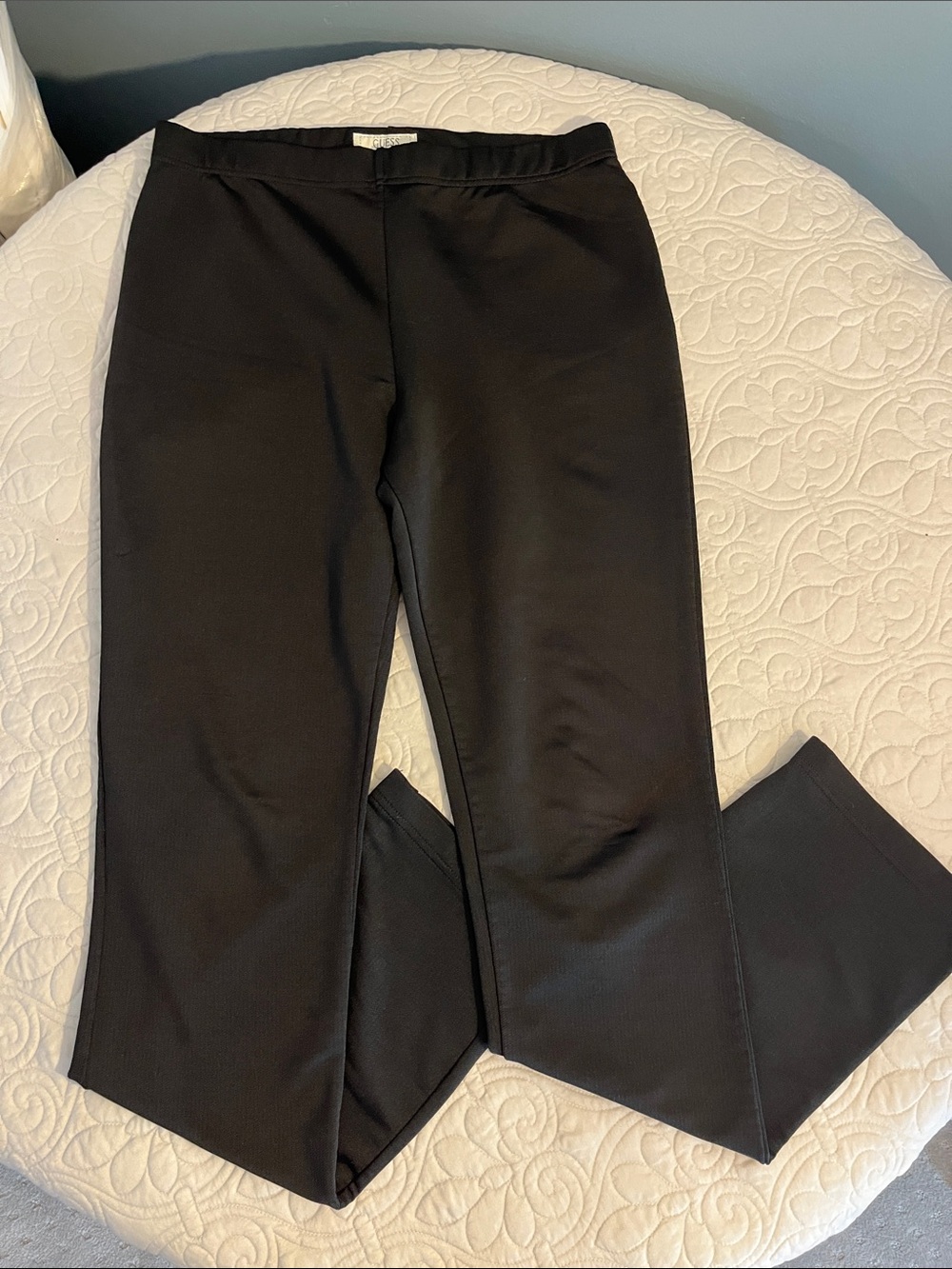 Guess Black Cropped Ankle Pants